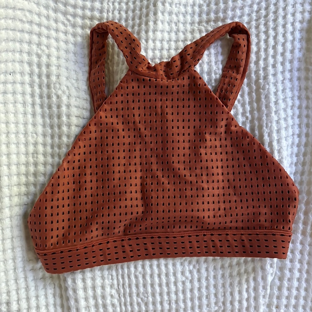 Acacia high neck top